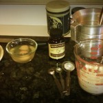 Measure all your ingredients - be your own best sous chef