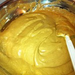 Fold, fold, and fold again - Gesine is right, the flour does hide in there. Be careful