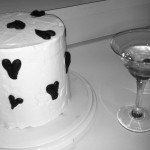 A martini may be required, especially when making those darn ganache hearts. They are not as easy as she makes it look!!
